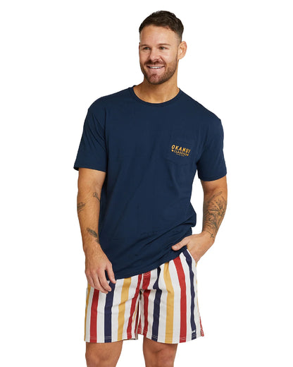 Mens - T-Shirt - Pocket Staple - Navy