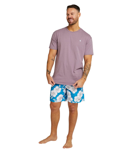 Mens -  T-Shirt  - Staple - Elderberry