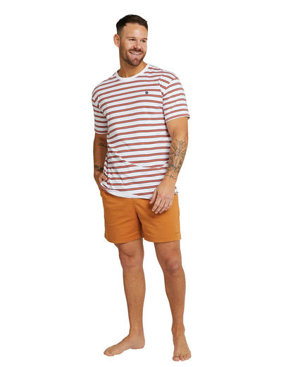 Mens - Walk Short - Castaway - Mustard