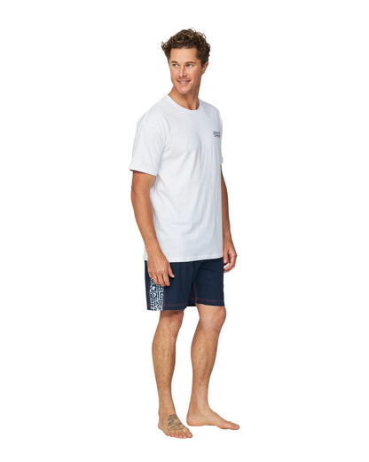 Mens - Boardrider Boardshort - Waves - Flame Navy