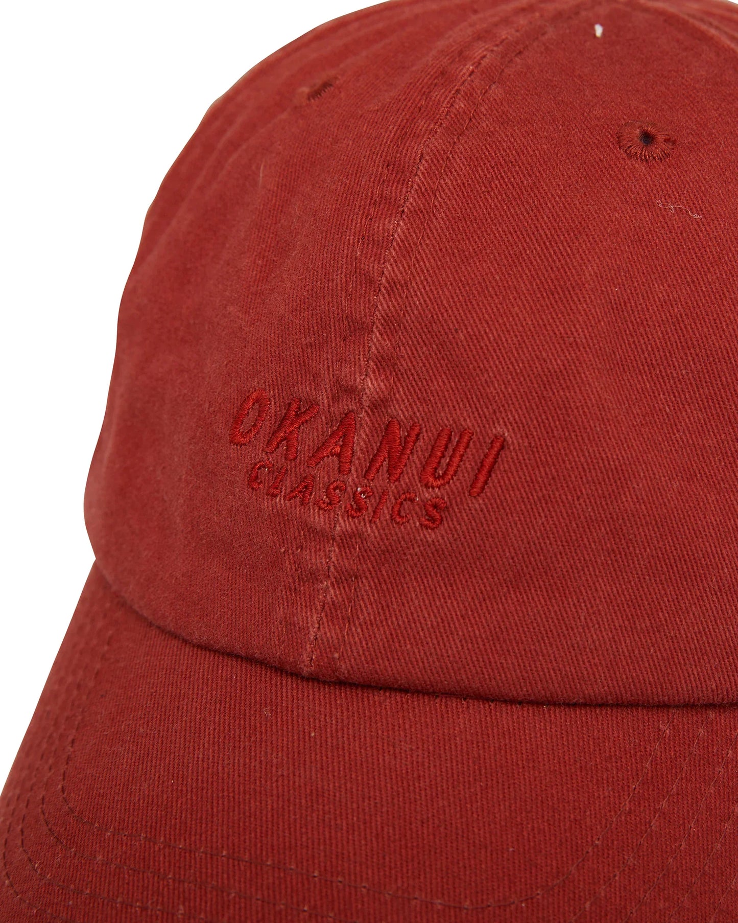 Mens - Cap - Classic Wash Cap - Rust Acid Wash