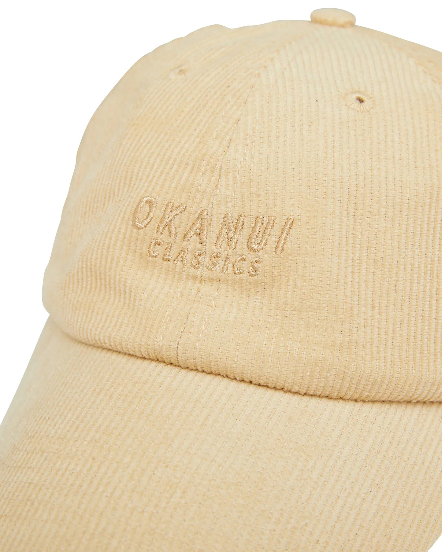 Mens - Cap - Classic Cord Cap - Tan