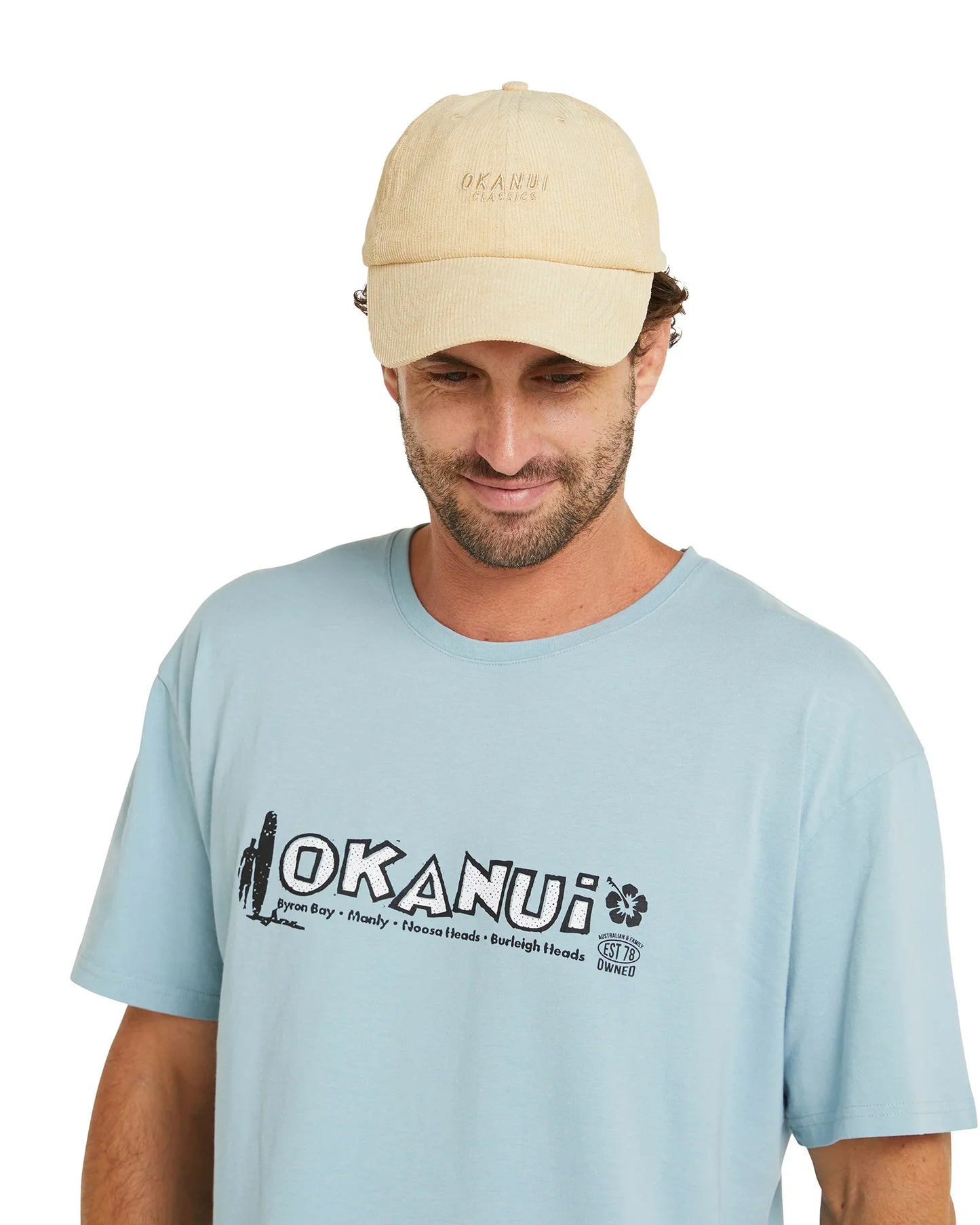 Mens - Cap - Classic Cord Cap - Tan