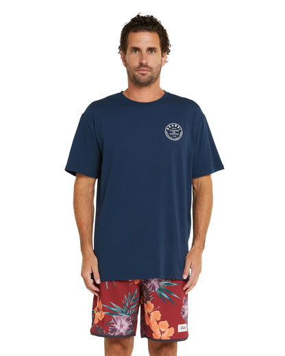Mens - T's - Delivered - Navy