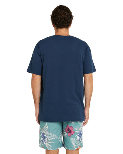 Mens - T's - Old Staple - Navy