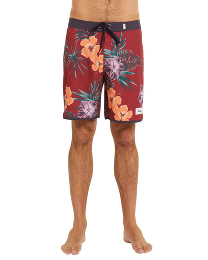 Mens - Boardrider Boardshort - Tower - Burgandy