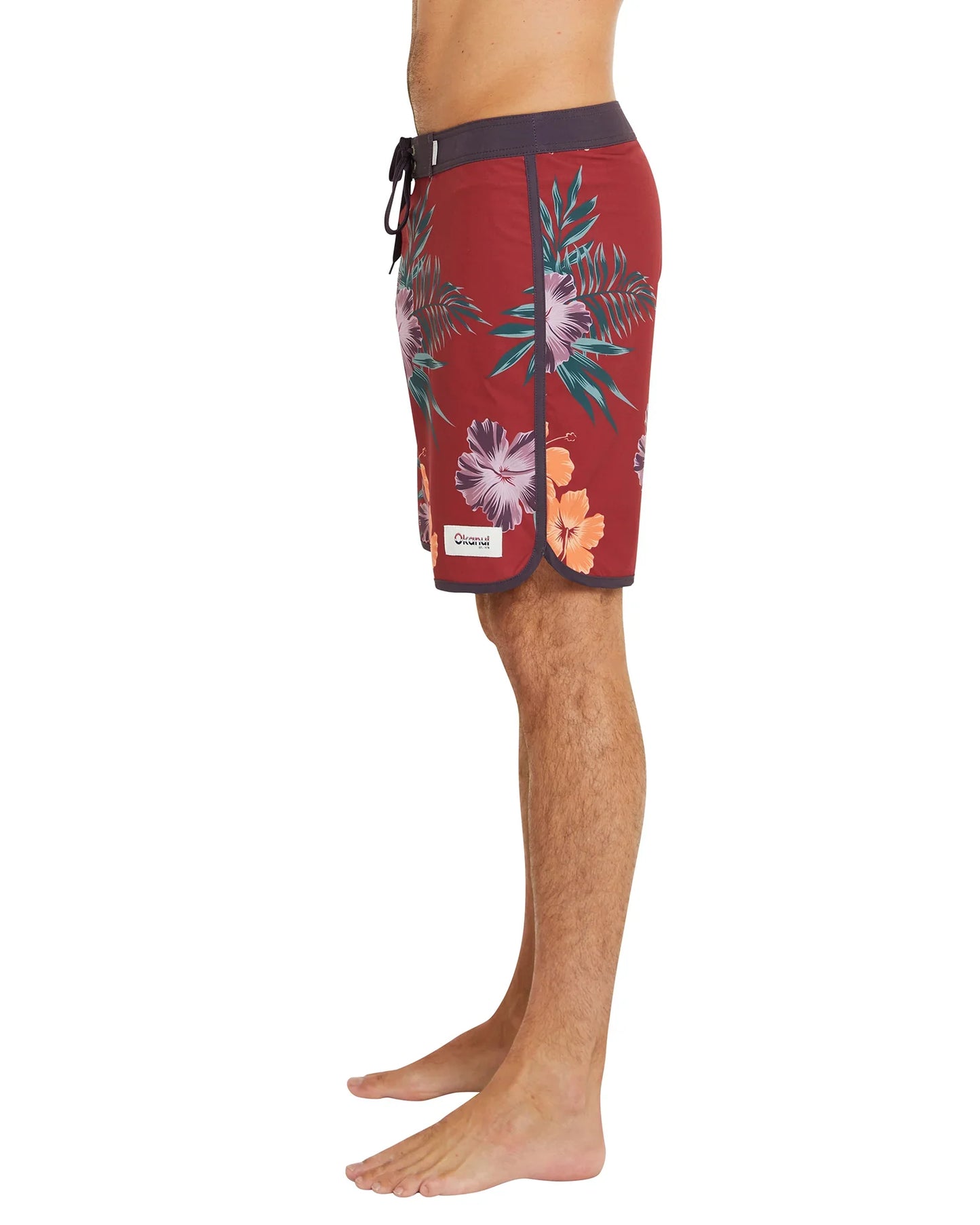 Mens - Boardrider Boardshort - Tower - Burgandy