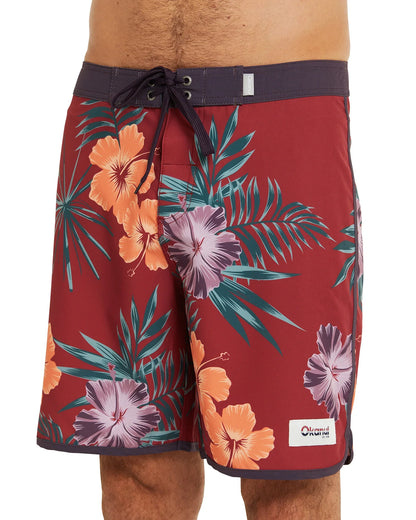 Mens - Boardrider Boardshort - Tower - Burgandy