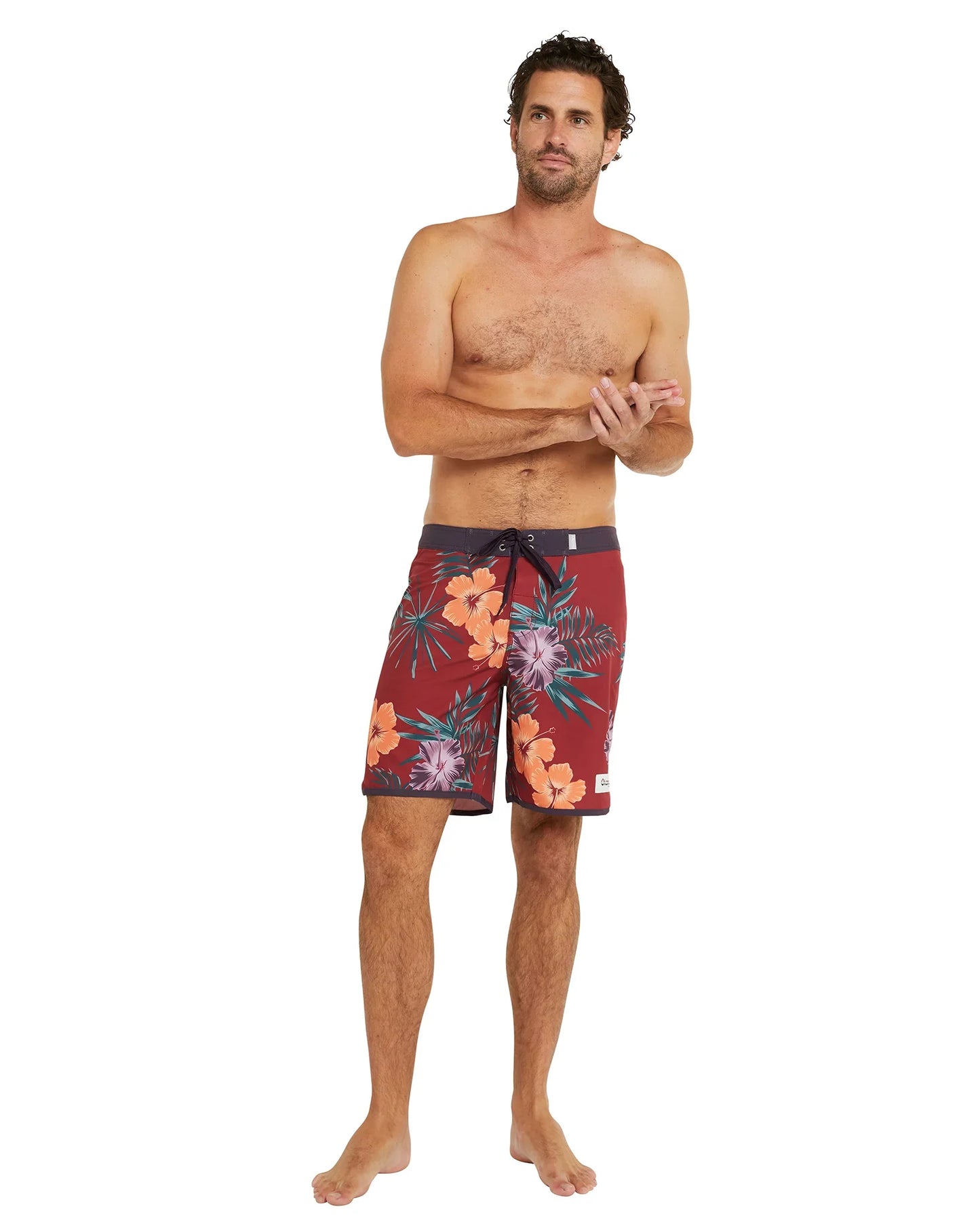 Mens - Boardrider Boardshort - Tower - Burgandy