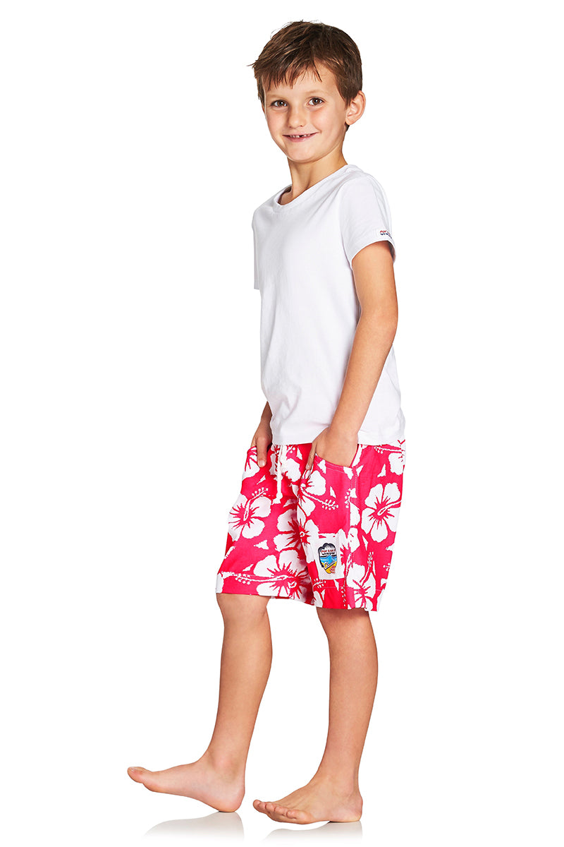Kids Classic Shorts - Hibiscus Glow Pink