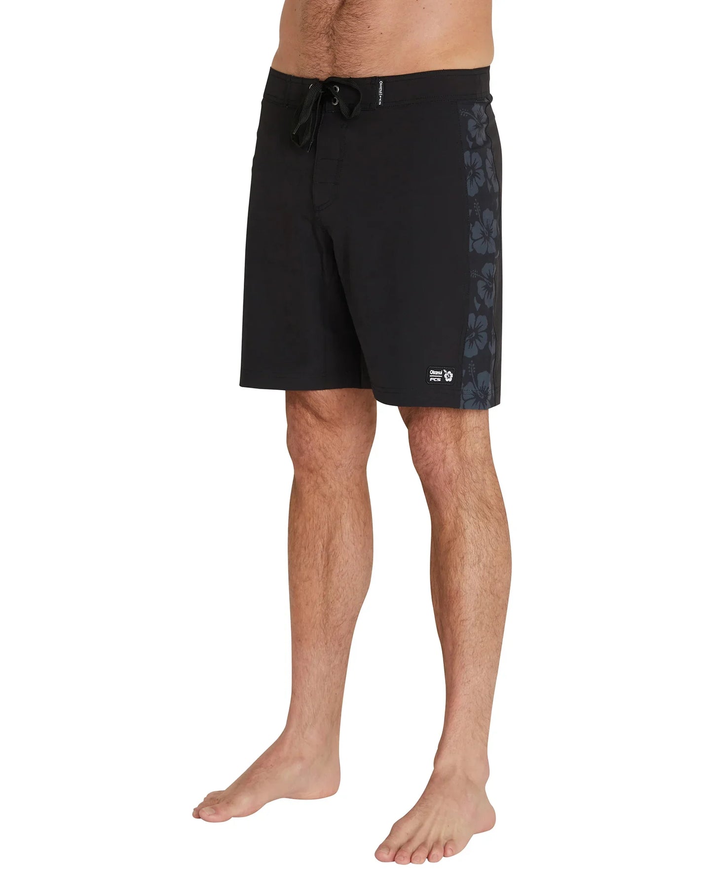 Mens - Boardrider Boardshorts - FCS X Okanui  - Black