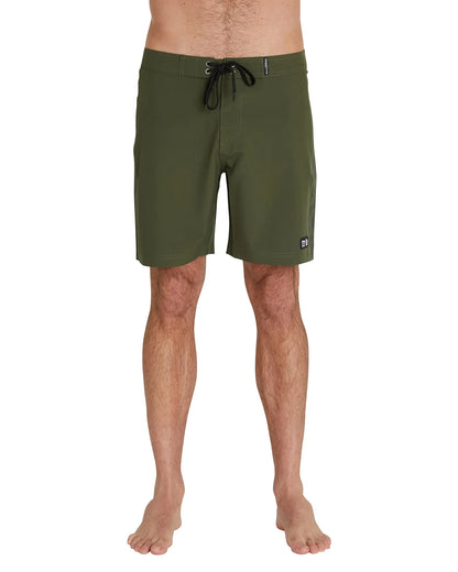 Mens - Boardrider Boardshorts - FCS X Okanui  - Olive