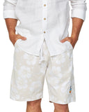 Mens - Classic Shorts - Hibiscus Stone - Australian Made
