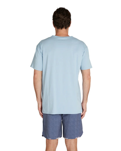 Mens - T-Shirt - Staple Tee - Fog Blue