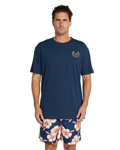 Mens - T-Shirt - Scenic Route - Navy