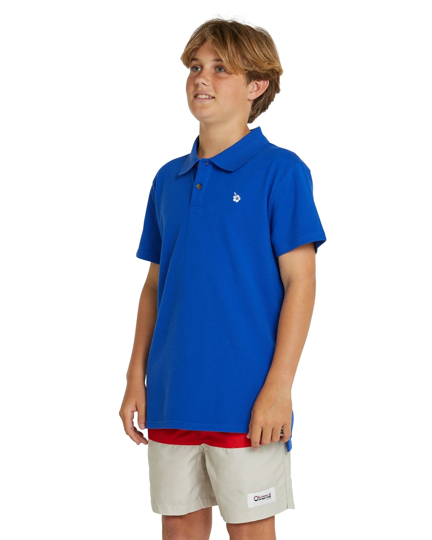 Boys - Classic Polo Shirt - Royal Blue
