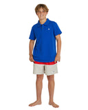 Boys - Classic Polo Shirt - Royal Blue