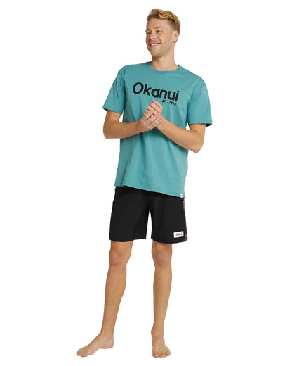 Mens - Boardrider Boardshort - Triffids - Black Rum