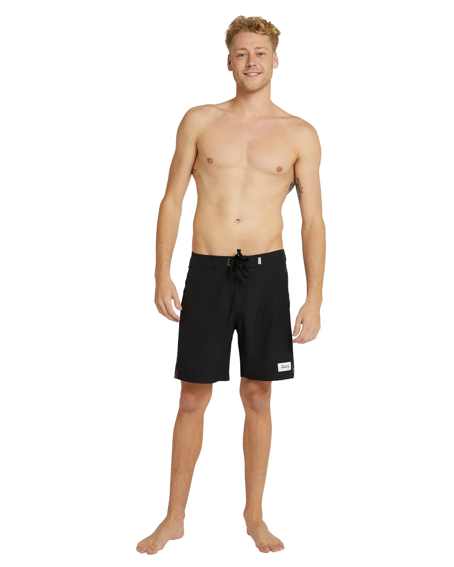Mens - Boardrider Boardshort - Triffids - Black Rum