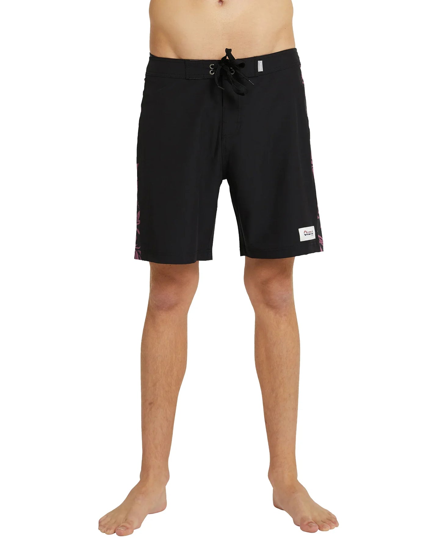 Mens - Boardrider Boardshort - Triffids - Black Rum