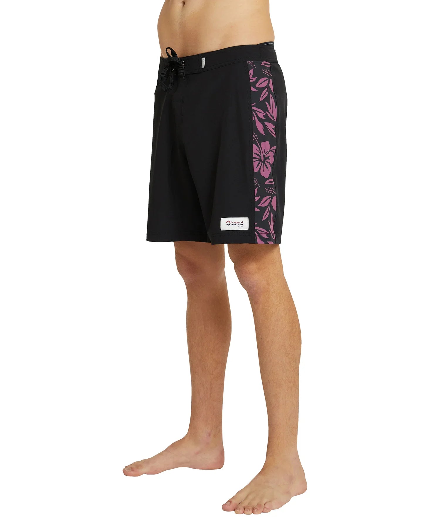 Mens - Boardrider Boardshort - Triffids - Black Rum