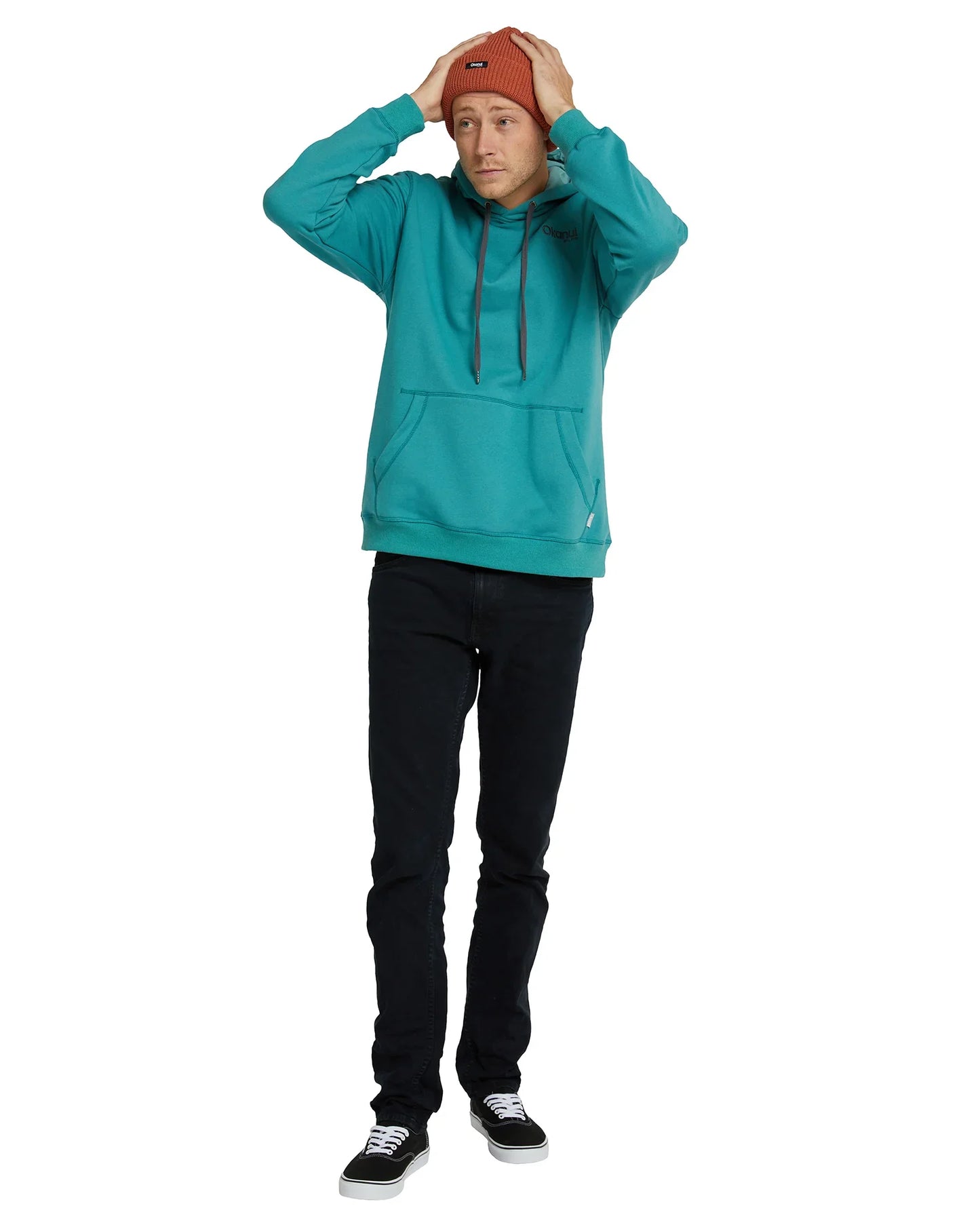 Mens - Hoodie - Drive In - Moss