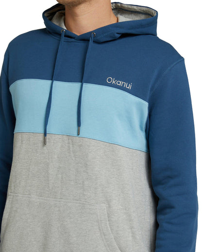 Mens - Hoodie - Versus - Grey Navy