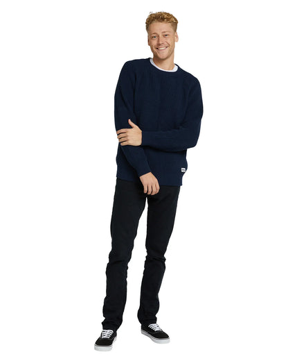 Mens - Knit Crew - Sensei - Navy