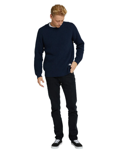 Mens - Knit Crew - Sensei - Navy