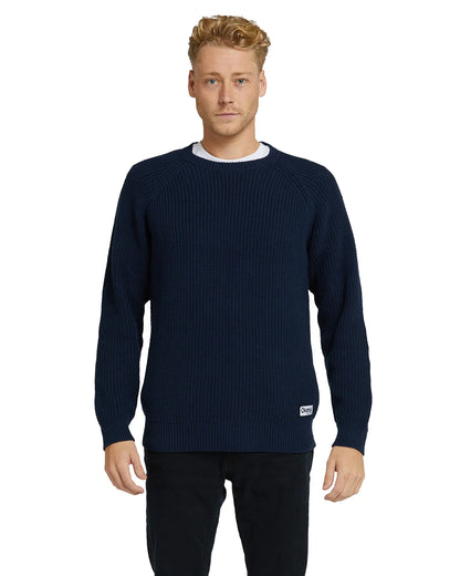 Mens - Knit Crew - Sensei - Navy