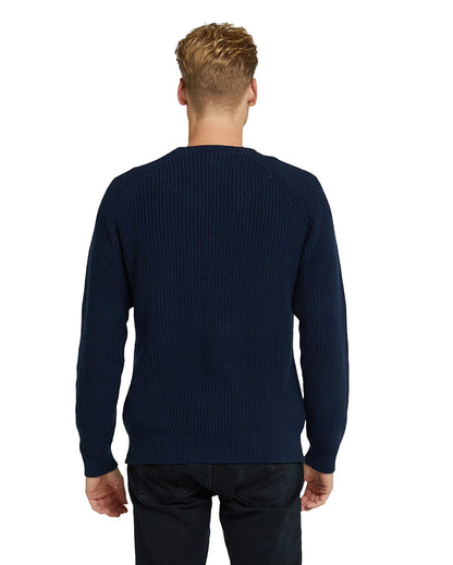 Mens - Knit Crew - Sensei - Navy