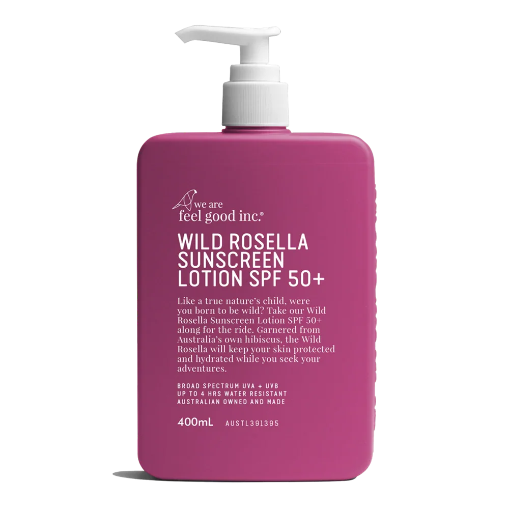We Are Feel Good - Wild Rosella Sunscreen Lotion SPF40+ (400ml)