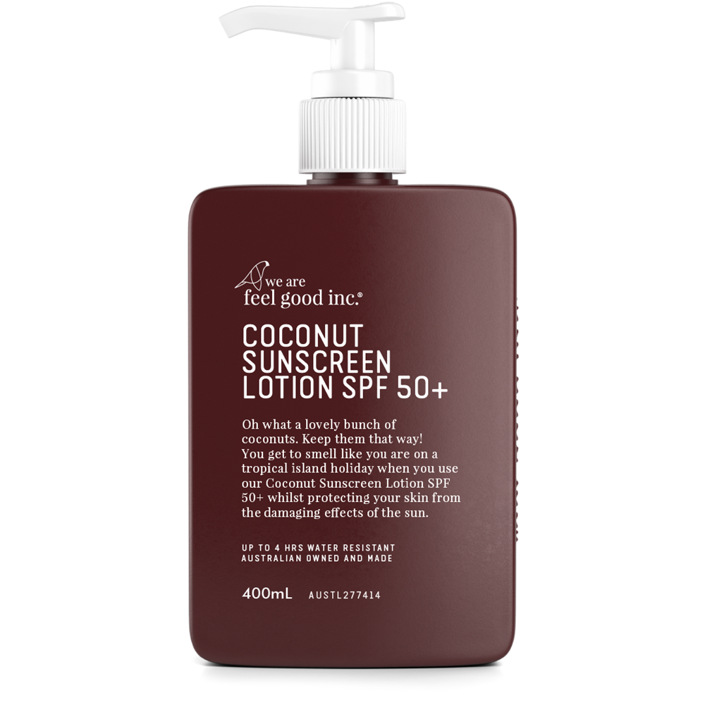 We Are Feel Good - Coconut Sunscreen Lotion - SPF50+ (400mL)