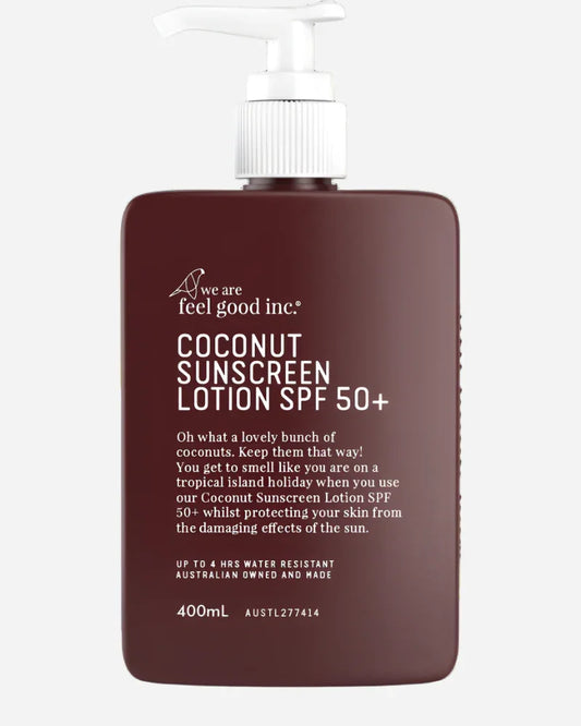 We Are Feel Good - Coconut Sunscreen Lotion SPF50+ (400mL)