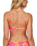 Womens - Swim Top - Ariel - Hibiscus Melon Pink