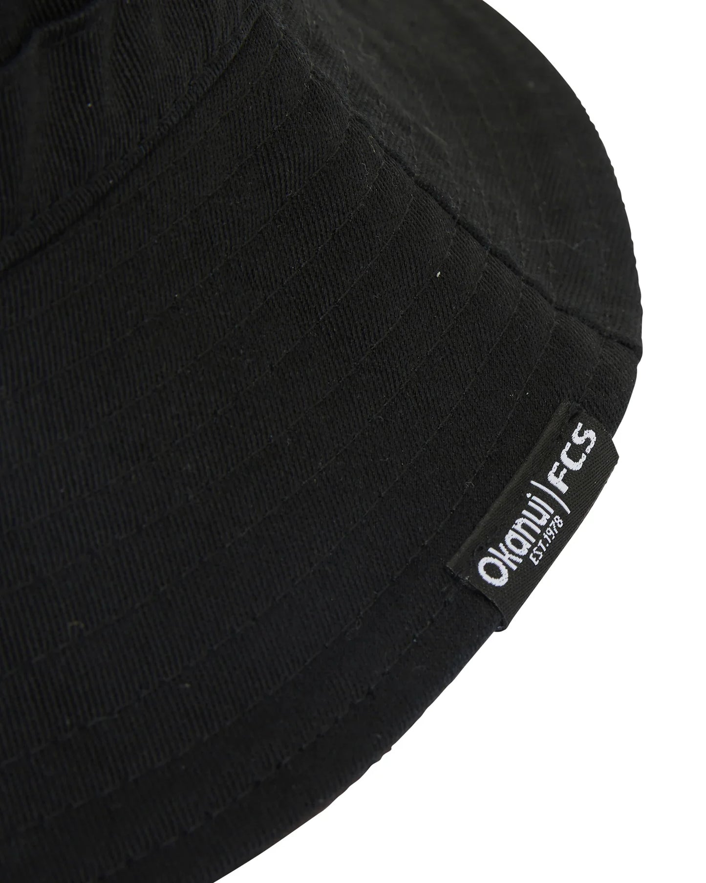 Adult - Reversible Bucket Hat - FCS X Okanui Hibiscus - Black