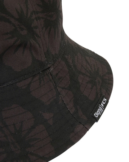 Adult - Reversible Bucket Hat - FCS X Okanui Hibiscus - Black