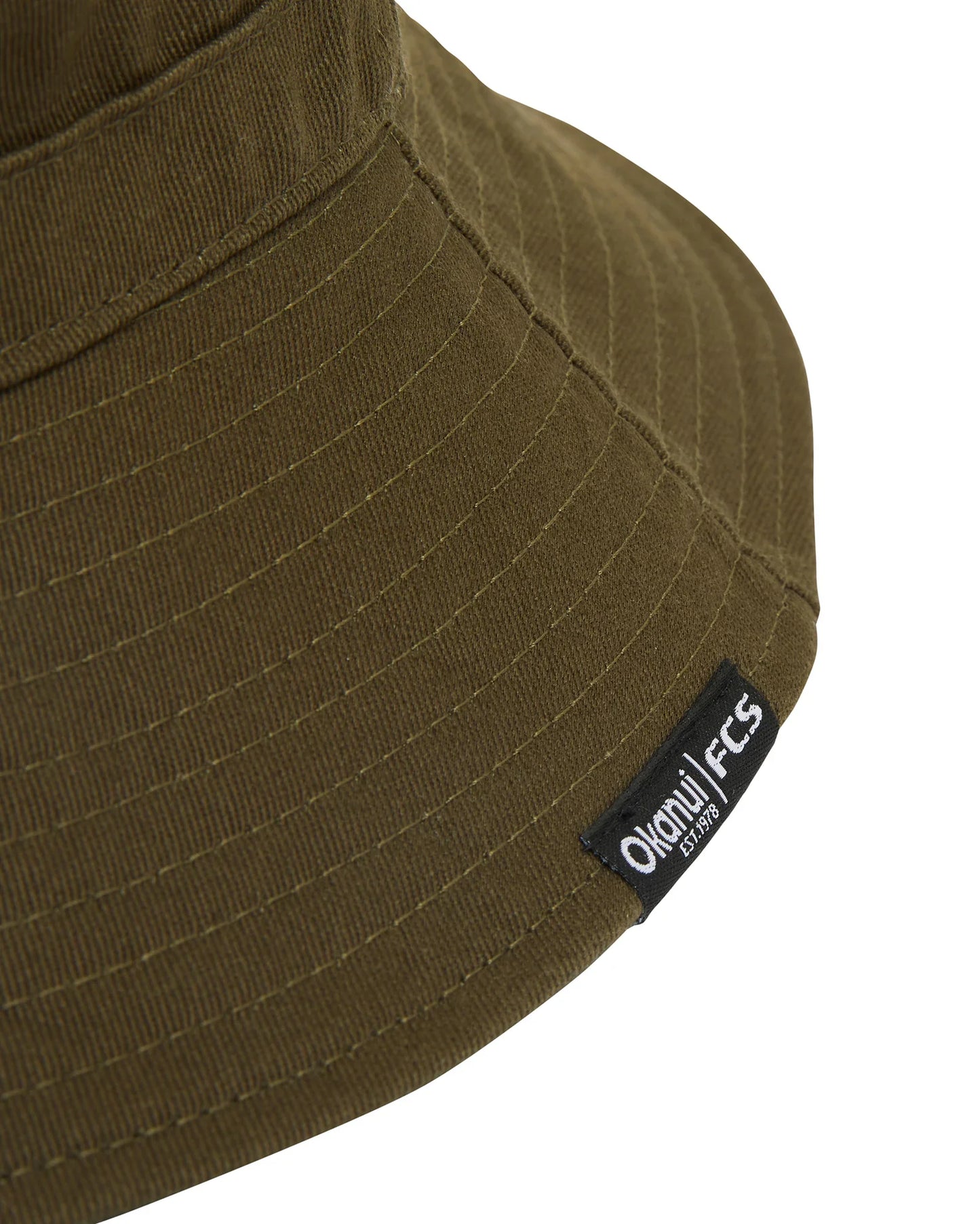 Adult - Reversible Bucket Hat - FCS X Okanui Hibiscus - Olive