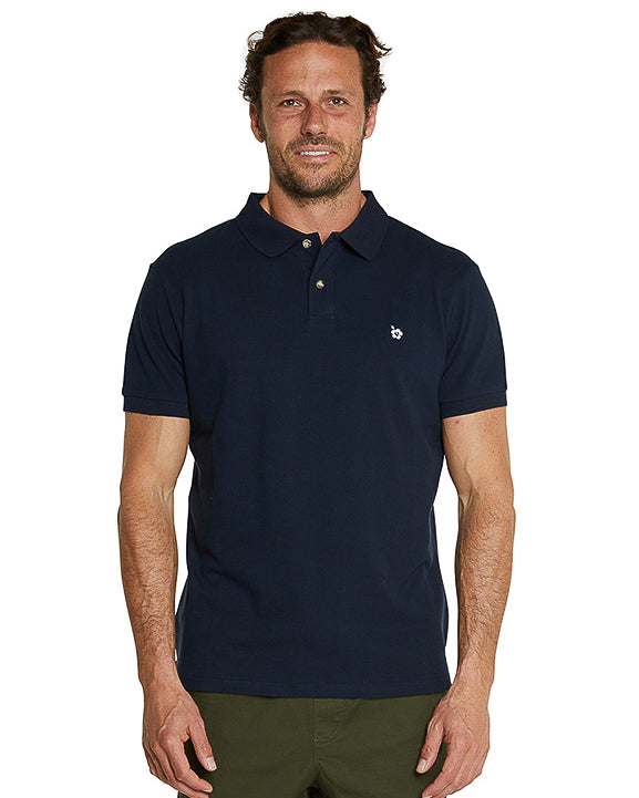 Mens - Polo Shirt - Classic - Navy