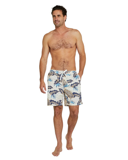 Mens - Heritage Walk Shorts - Tropical Fade - Grey