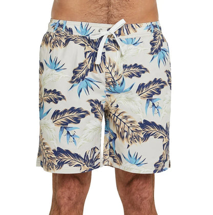 Mens - Heritage Walk Shorts - Tropical Fade - Grey