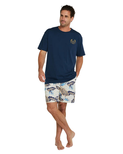 Mens - Heritage Walk Shorts - Tropical Fade - Grey