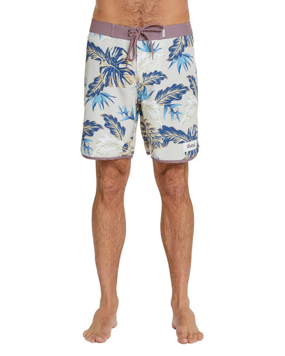 Mens - Boardrider Boardshort - Tropical Fade - Stone