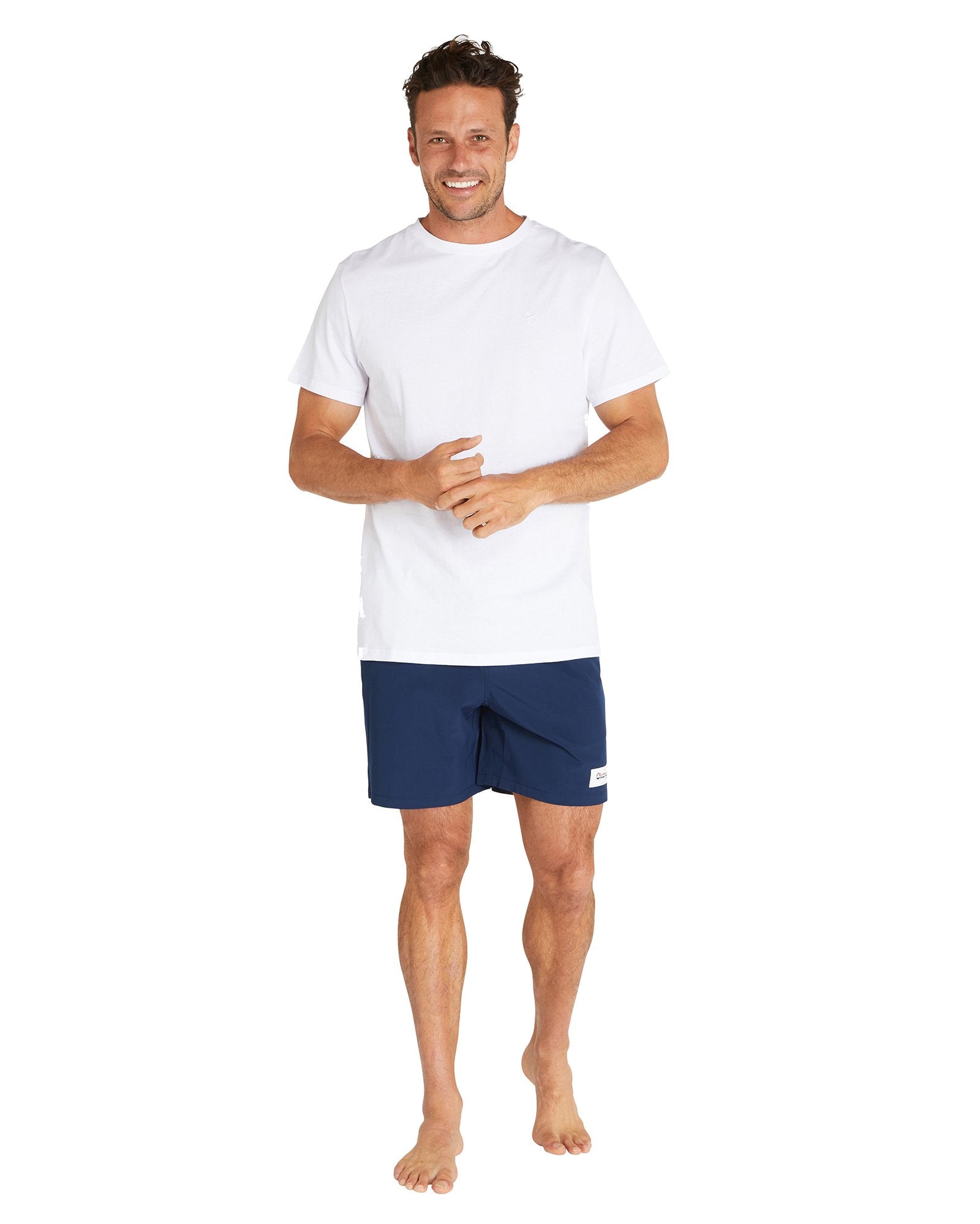 Mens - T-Shirt - Staple - White Tonal
