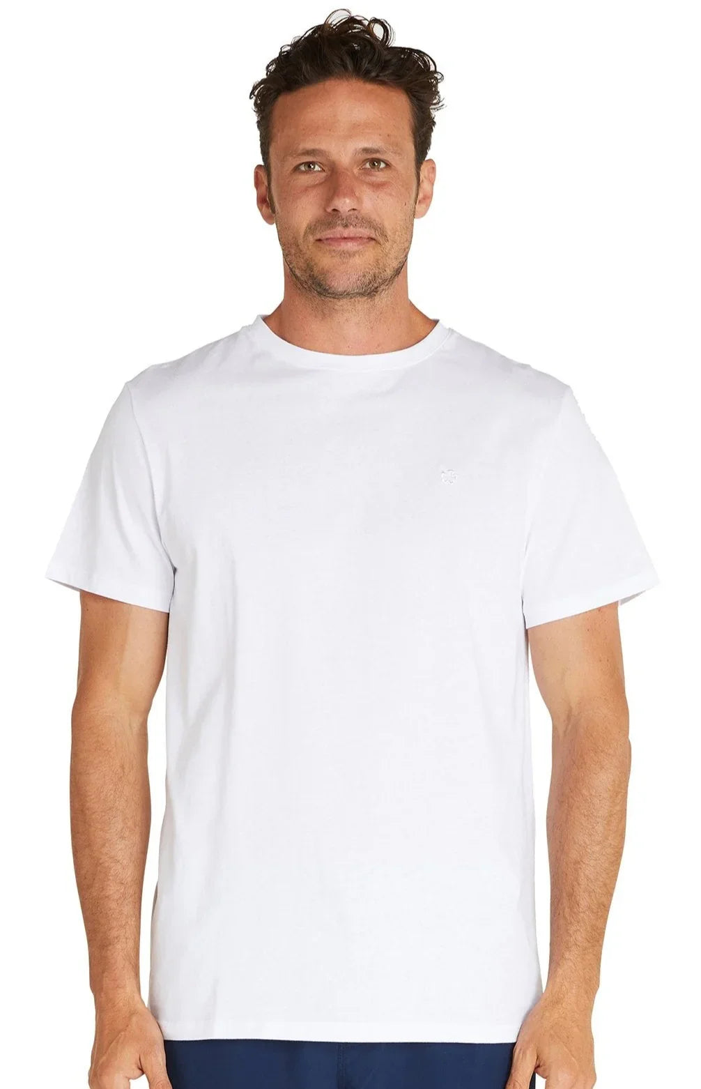Mens - T-Shirt - Staple - White Tonal
